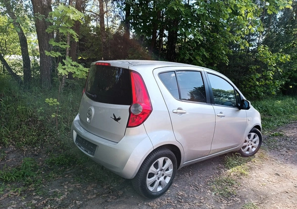 Opel Agila cena 11950 przebieg: 145000, rok produkcji 2009 z Olsztyn małe 22